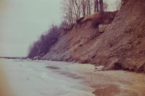 View south along the beach